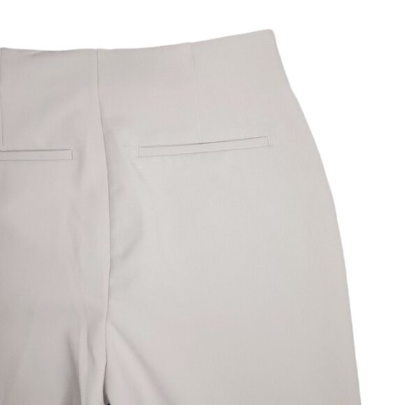 For The Republic Womens Size 8 Dress Pants Beige Pleated Casual Wide Leg Ladies - Picture 2 of 9